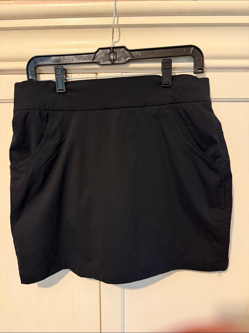 Columbia Black Athletic Skort with Logo